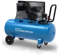 G&uuml;de - Kompressor 2-zylinder-aggregat Werkstatt Kompressor 420-10-100 230v 100 L