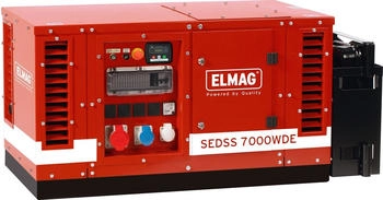 ELMAG Stromerzeuger SEDSS 7000WDE-AVR-DSE3110 mit HATZ-Motor 1B40 (53226)