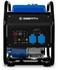 Eberth 3200W Inverter leise 7PS Benzinmotor 4-Takt 2x230V & 2xUSB saubere Spannung ohne Spitzen blau GG1-IS3200