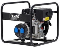 Stromerzeuger SED 3000W-AVR Motorleistung 3,1kW m.HATZ-Motor 1B20 Diesel ELMAG