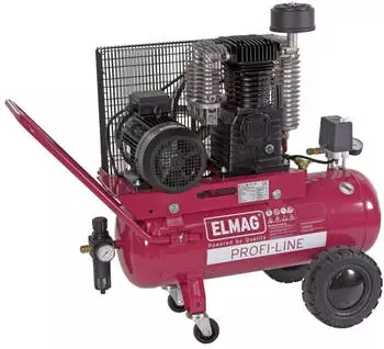 ELMAG Kompressor PROFI LINE PLH 600/15/50D fahrbar