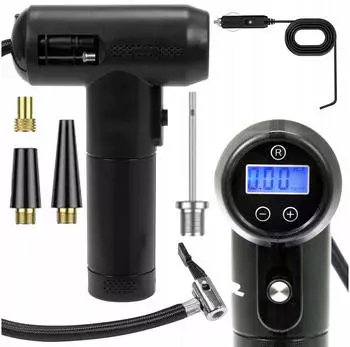 Yato Kompressor Auto Kompressor 5V, 25 L/min, USB, max. 8 bar, 1 l, Komplett