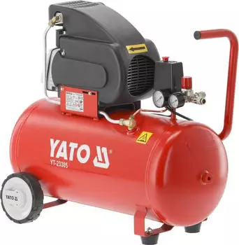 Yato Kompressor Kompressor 50 Liter, 8 Bar, 1500W, 1500 W, max. 8 bar, 50 l, Komplett