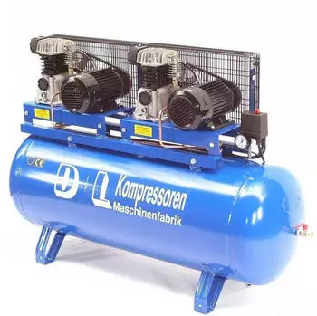 Apex D&L Werkstattkompressor Duo 1200L 2x600/11/270D 8PS Druckluft Kompressor 400V Kolben AWZ