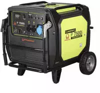 Pramac mobiler Stromerzeuger P 7500 i, Benzinbetrieb, Tankinhalt 18,5 l, 6,5...