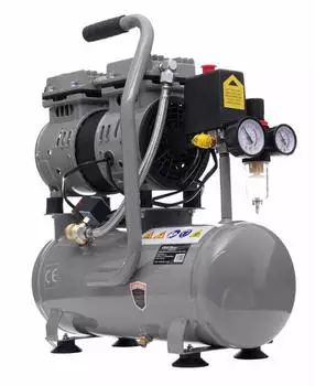 Kraft & Dele KD1384 Ölfreier Kompressor 9L 550W 8 Bar (KD1384)