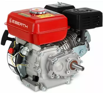Eberth Kartmotor 4-Takt 6,5PS 196ccm Reduktionsgetriebe 2:1 Welle 20mm (GW3-BSR-6,5-20,00)