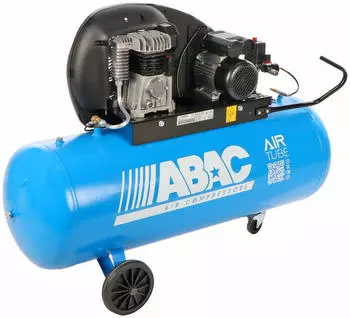ABAC EXT A39B 270 cm³ Elektro-Luftkompressor einphasig mit Riemenantrieb Motor 3 PS 270 l