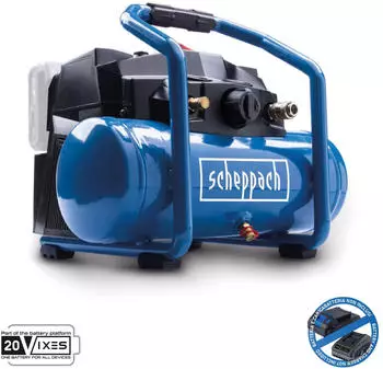 Scheppach C-ACT160/6-X Luftkompressor 6L 2x20V 8bar (5906175900)