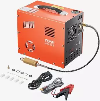 VEVOR PCP Luftkompressor 4500PSI/30MPa 300W &ouml;lfrei, Autostopp (PCP Air Compressor)