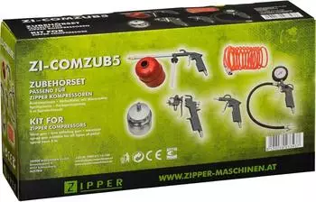 Zipper Kompressorzubeh&ouml;r-Set 5-teilig (ZI-COMZUB5)
