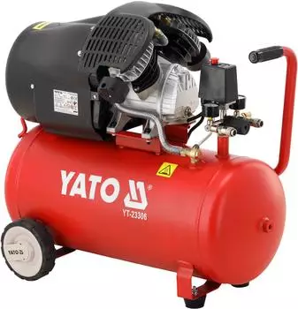 Yato Doppelzylinder Ölkompressor 50L 412L/min 8Bar (YT-23306)