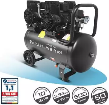 Stahlwerk Silent-Kolbenkompressor ST-510 Pro