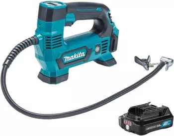 Makita MP 100 DA1 Akku-Kompressor 12V max. 8,3bar + 1x Akku 2,0Ah (MP100DA1)