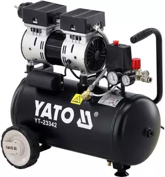 Yato &Ouml;lfreier Kompressor 24l, 750W, 8bar (TRI-YT-23342)