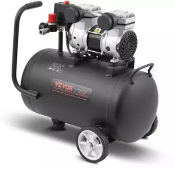VEVOR &Ouml;lfreier Druckluftkompressor 30L 650W 120PSI 80dB (FB1390D-108BS-10C30)