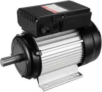 VEVOR Elektromotor 2,2kW 2800RPM 220-240V Einphasig Rahmen B3 IP55 (ML90L-2-2.2kW-B3)