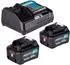 Makita MP 100 DSM Akku-Kompressor 12V 8,3bar, 2x 4,0Ah Akku + Lader (MP100DSM)