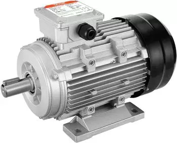 VEVOR Elektromotor 3-Phasen 2,2kW 2890U/min AC 400V 24mm Keilwelle (Y2-90L-2-2.2kW-B3)