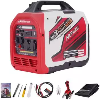 MaXpeedingrods Benzin/LPG 3,5kw Inverter Bluetooth/Seilzugstarter/Elektrostart (SGXTLN)
