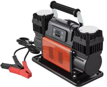 VEVOR Zweizylinder-Luftkompressor 300L/min 1080W 10,3bar 12V LCD (YD-127D-AI)