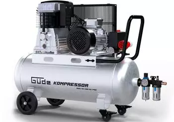 Güde Kompressor 600/10/100 VZ-PRO 4000W, 10bar, 100l (38446567-0)