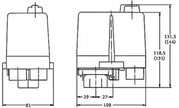 Aircraft Condor MDR 3 Druckschalter 10-16A, 11 bar (2506305)