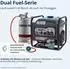 Könner & Söhnen KS 4500iG Inverter-Stromerzeuger Dual Fuel (Benzin/LPG) 4500W (KS 4500iG)