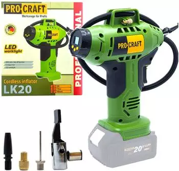 PROCRAFT LK20 Akku-Kompressor 20V 11bar (Solo)