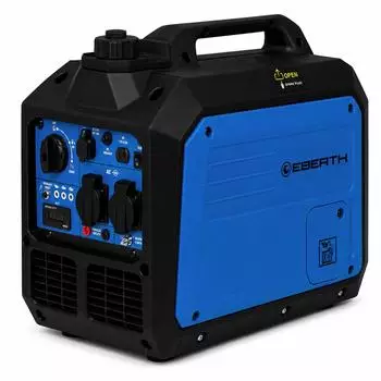 Eberth Inverter Stromerzeuger 3500W Benzin 4-Takt (IG33-IS3500S)