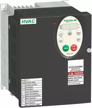 Schneider Electric ATV212 Frequenzumrichter 3kW, 380-480V, 3-phasig, IP21 (ATV212HU30N4)