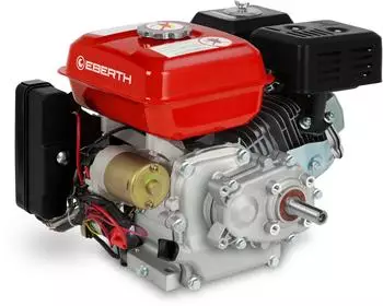Eberth Benzinmotor 6,5PS Reduktionsgetriebe 2:1 E-Start 20mm Welle (GW3-BSR-6,5-20,00E)