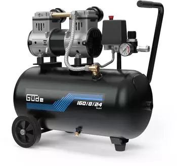 G&uuml;de Airpower 160/8/24 Silent Kompressor &ouml;lfrei, 24L, 8 bar (50151)