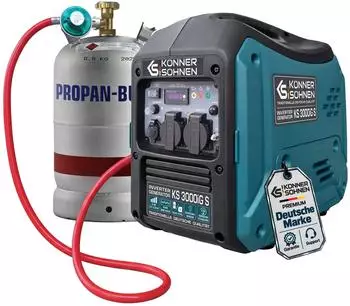 K&ouml;nner & S&ouml;hnen KS 3000iG S Inverter-Generator Dual-Fuel (LPG/Benzin) 3,3kW (KS 3000iG S)