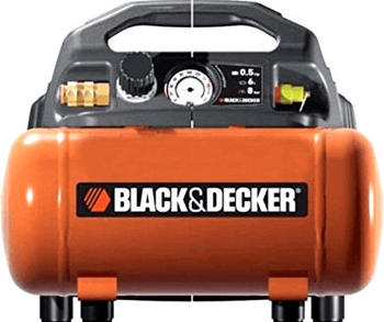 Black & Decker Kompressor mit 6 Liter Tank (1797)