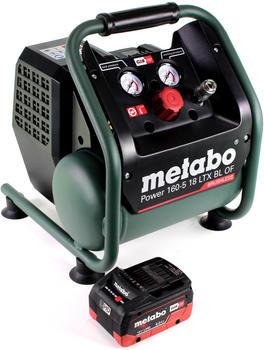 Metabo Power 160-5 18 LTX BL OF (1x 8,0 Ah ohne Ladegerät)