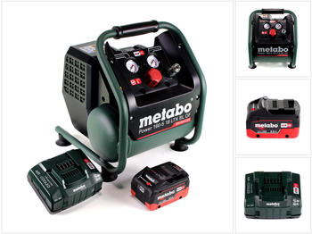 Metabo Power 160-5 18 LTX BL OF (1 x 8,0 Ah + Ladeger&auml;t)