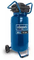 Scheppach - Kompressor Stehend Hc85v 14 Bar 330 L/min &Ouml;lfrei 2x Manometer / 2x