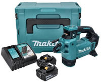 Dmp 181 Rtj Akku Kompressor 18 V 11,1 Bar + 2x Akku 5,0 Ah + Ladeger&auml;t + Makpac -