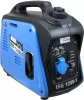 G&uuml;de Stromerzeuger "ISG 1200-1" inkl. 230 V Steckdose und Ladekabel