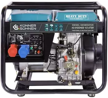 K&ouml;nner & S&ouml;hnen KS 9100HDE-1/3 ATSR Diesel Stromerzeuger 7500 Watt