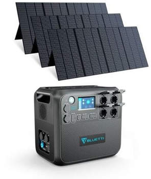 Bluetti AC200MAX (+ 3x PV350 Solarpanel)