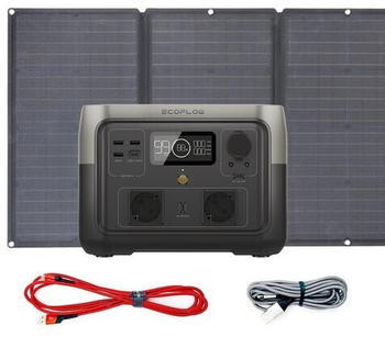 EcoFlow RIVER 2 Max inkl. Solarpanel 160W