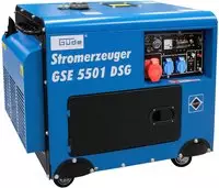 Inverter Stromerzeuger Notstromaggregat Stromaggregat Generator Gse 5501 Dsg - G&uuml;de