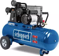 Scheppach - Druckluft Dreizylinder Kompressor 100 Liter 10 Bar 2200w Hc550tc 230v