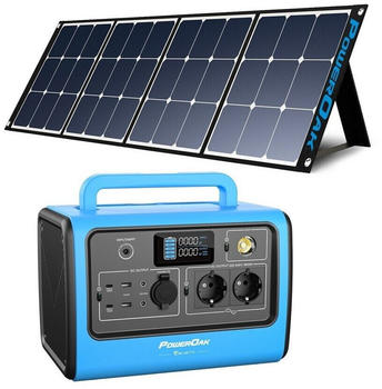 Bluetti PowerOak EB70 (mit Solarpanel SP200)