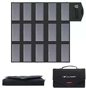 ALLPOWERS faltbares Solarpanel 100W (AP-SP-012-BLA)