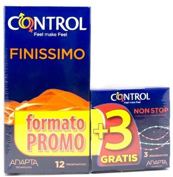 Control Finissimo (12 pcs.) + Non Stop (3 pcs.)