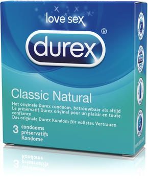 Durex Classic Natural (6 x 3 Stk.)