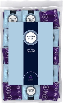 Mister Size Pure Feel Condoms 69 mm 100 Pack